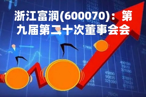 浙江富润(600070)：第九届第二十次董事会会议决议，审议《关于聘任公司董事会秘书的议案》