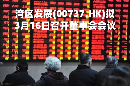 湾区发展(00737.HK)拟3月16日召开董事会会议审批年度业绩