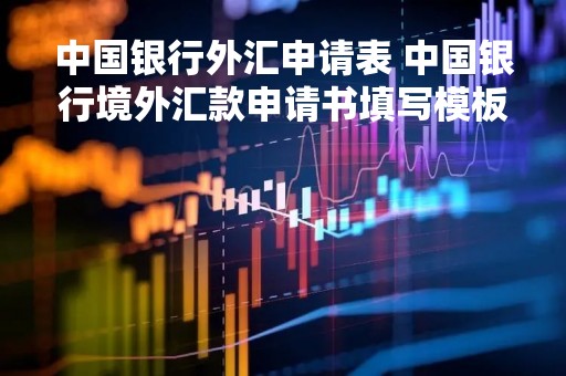 中国银行外汇申请表 中国银行境外汇款申请书填写模板