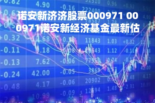诺安新济济股票000971 000971诺安新经济基金最新估值