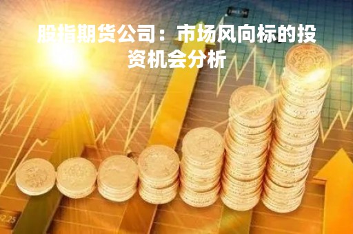 股指期货公司：市场风向标的投资机会分析