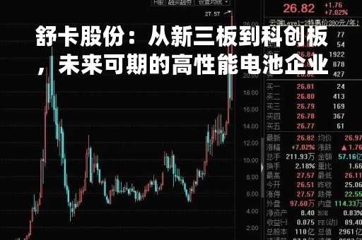 舒卡股份：从新三板到科创板，未来可期的高性能电池企业