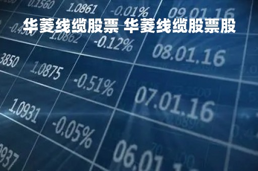 华菱线缆股票 华菱线缆股票股