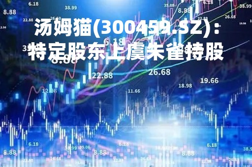 汤姆猫(300459.SZ)：特定股东上虞朱雀持股比例降至5%以下