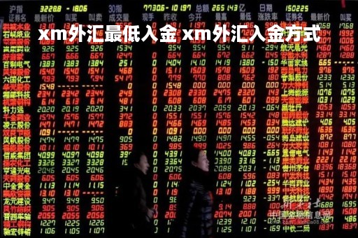 xm外汇最低入金 xm外汇入金方式