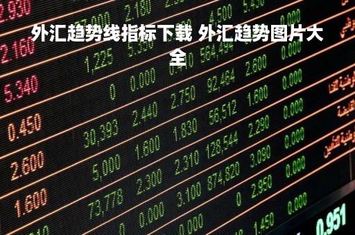 外汇趋势线指标下载 外汇趋势图片大全