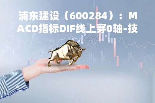 浦东建设（600284）：MACD指标DIF线上穿0轴-技术指标上后市看多（05-09）