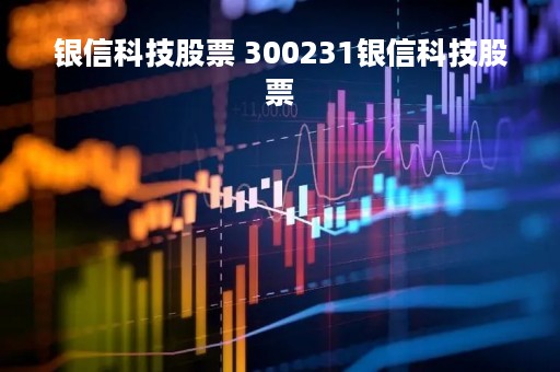 银信科技股票 300231银信科技股票