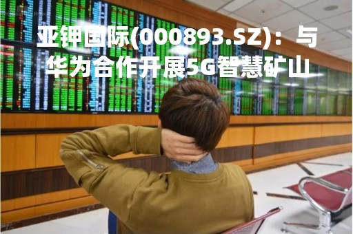 亚钾国际(000893.SZ)：与华为合作开展5G智慧矿山建设实际无人化开采