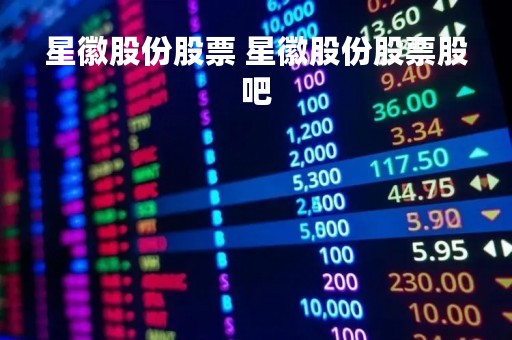 星徽股份股票 星徽股份股票股吧