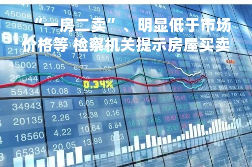 “一房二卖”、明显低于市场价格等 检察机关提示房屋买卖应注意这三点