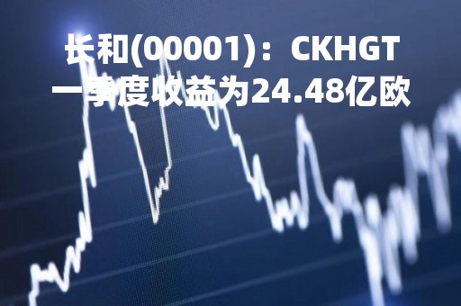 长和(00001)：CKHGT一季度收益为24.48亿欧元 同比增长1% 环比下降8%