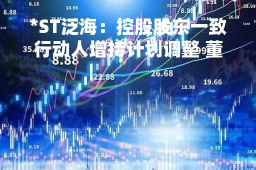 *ST泛海：控股股东一致行动人增持计划调整 董监高已增持899.87万股