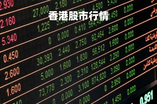 香港股市行情