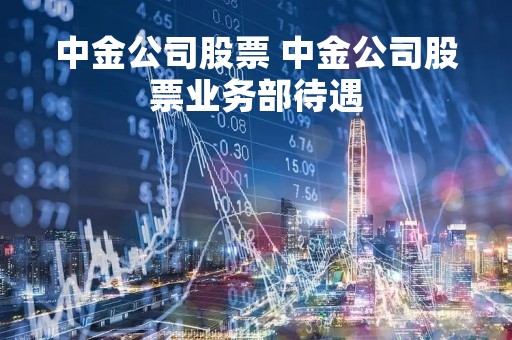中金公司股票 中金公司股票业务部待遇