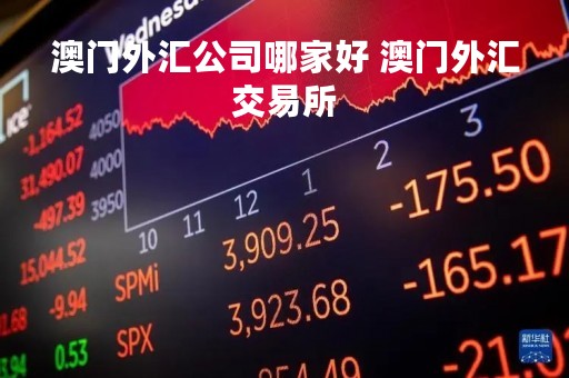 澳门外汇公司哪家好 澳门外汇交易所