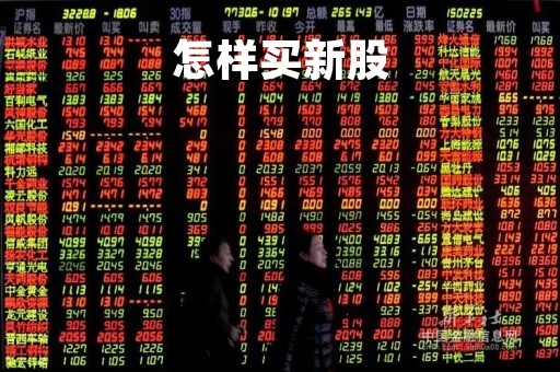 怎样买新股