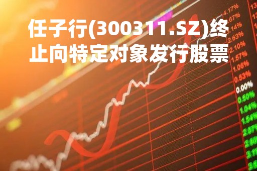 任子行(300311.SZ)终止向特定对象发行股票