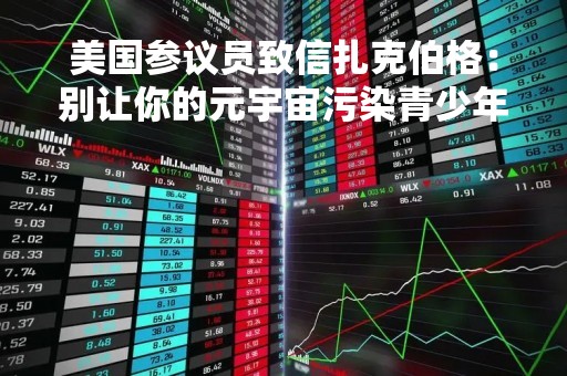美国参议员致信扎克伯格：别让你的元宇宙污染青少年